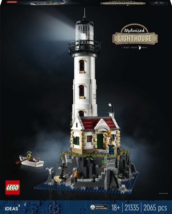 LEGO Ideas 21335 - Motorized Lighthouse i gruppen LEKER, BARN OG BABY / Leker / Byggeleker / Lego hos TP E-commerce Nordic AB (C33585)