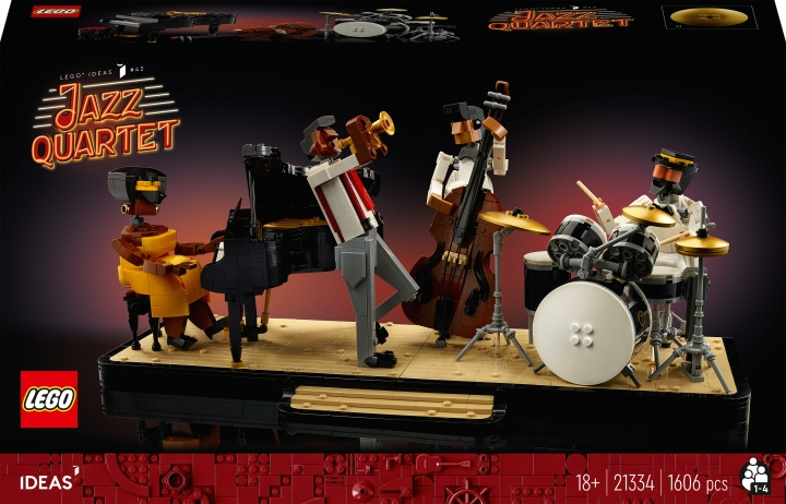 LEGO Ideas 21334 - Jazz Quartet i gruppen LEKER, BARN OG BABY / Leker / Byggeleker / Lego hos TP E-commerce Nordic AB (C33586)