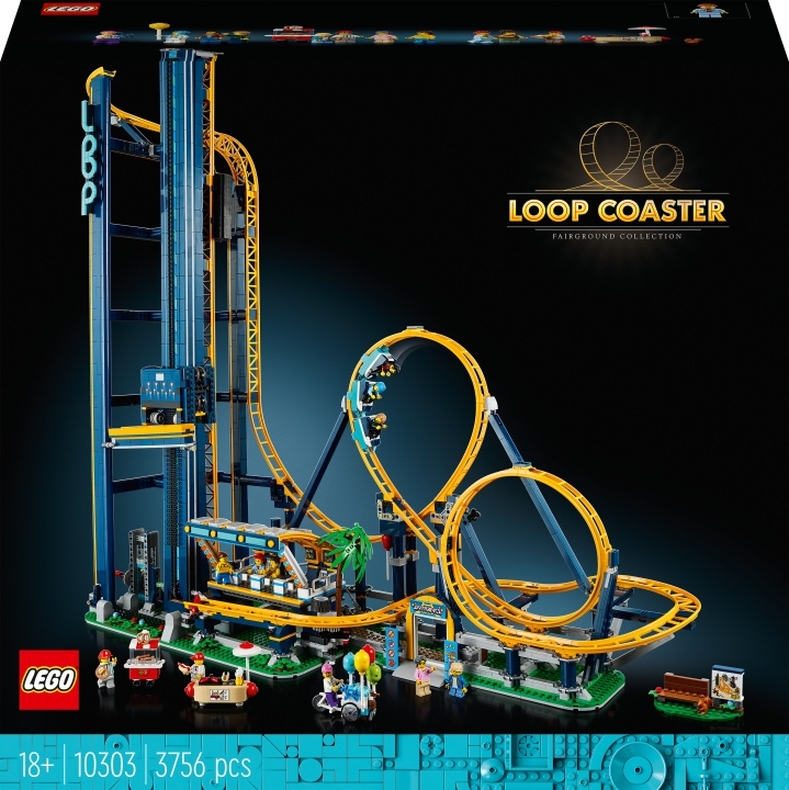 LEGO Icons 10303 - Loop Coaster i gruppen LEKER, BARN OG BABY / Leker / Byggeleker / Lego hos TP E-commerce Nordic AB (C33588)