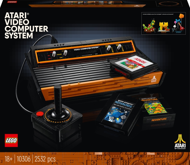 LEGO Icons 10306 - Atari 2600 i gruppen LEKER, BARN OG BABY / Leker / Byggeleker / Lego hos TP E-commerce Nordic AB (C33589)