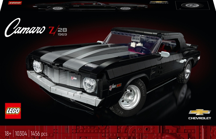 LEGO Icons 10304 - Chevrolet Camaro Z28 i gruppen LEKER, BARN OG BABY / Leker / Byggeleker / Lego hos TP E-commerce Nordic AB (C33590)