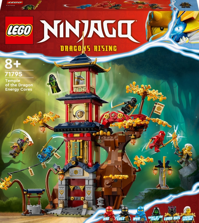 LEGO Ninjago 71795 - Temple of the Dragon Energy Cores i gruppen LEKER, BARN OG BABY / Leker / Byggeleker / Lego hos TP E-commerce Nordic AB (C33605)