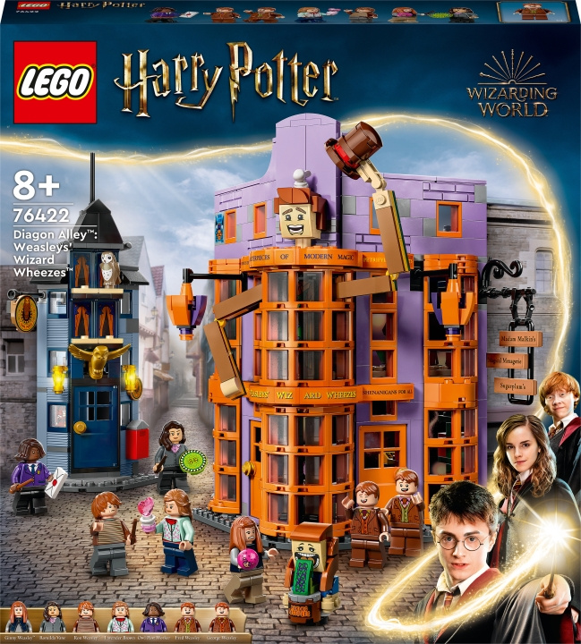 LEGO Harry Potter 76422 - Diagon Alley: Weasleys\' Wizard Wheezes i gruppen LEKER, BARN OG BABY / Leker / Byggeleker / Lego hos TP E-commerce Nordic AB (C33607)