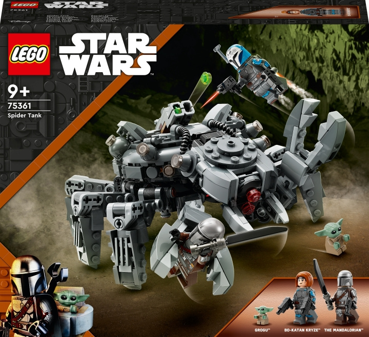 LEGO Star Wars 75361 - Spider Tank i gruppen LEKER, BARN OG BABY / Leker / Byggeleker / Lego hos TP E-commerce Nordic AB (C33612)