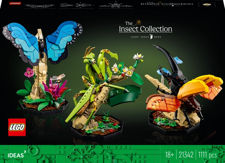 LEGO Ideas 21342 - The Insect Collection i gruppen LEKER, BARN OG BABY / Leker / Byggeleker / Lego hos TP E-commerce Nordic AB (C33621)