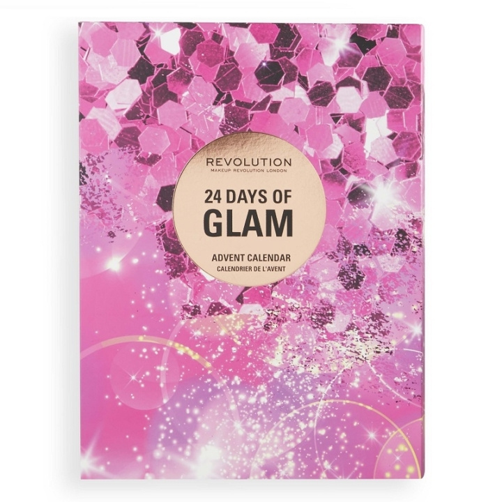 Makeup Revolution 24 dager med glam-adventskalender i gruppen HELSE OG SKJØNNHET / Gavesett / Gavesett for henne hos TP E-commerce Nordic AB (C33941)