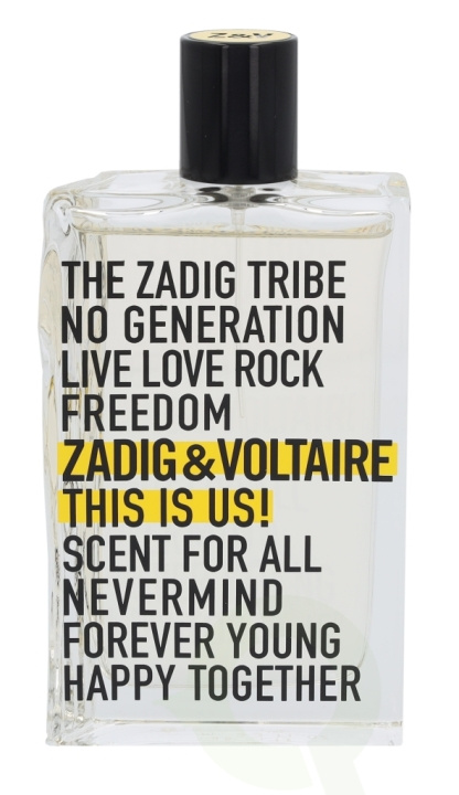 Zadig & Voltaire This is Us! SNFH Edt Spray 100 ml i gruppen HELSE OG SKJØNNHET / Duft og parfyme / Parfyme / Unisex hos TP E-commerce Nordic AB (C34142)