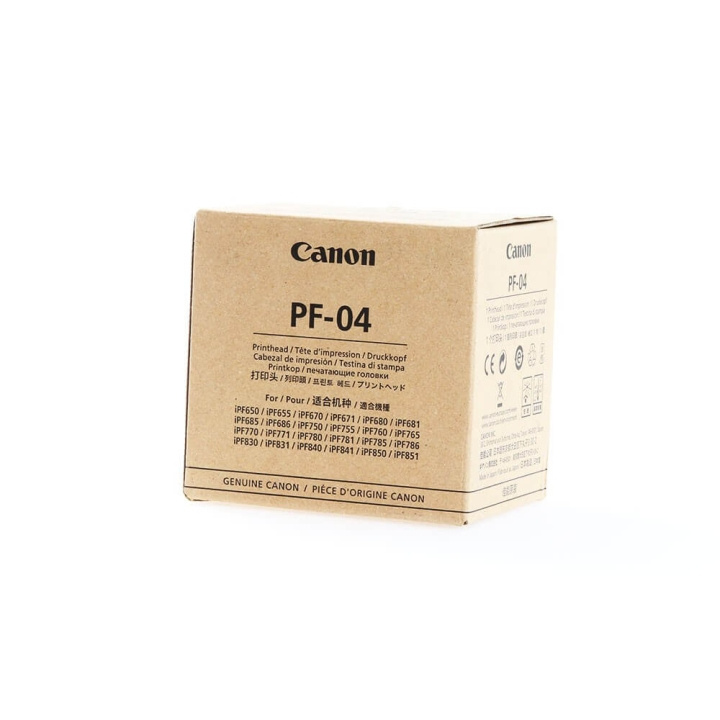 Canon Skriverhode 3630B001 PF-04 i gruppen Datautstyr / Skrivere og tilbehør / Blekk og toner / Blekkpatroner / Canon hos TP E-commerce Nordic AB (C34808)