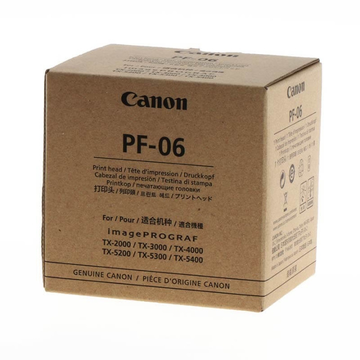 Canon Skriverhode 2352C001 PF-06 i gruppen Datautstyr / Skrivere og tilbehør / Blekk og toner / Blekkpatroner / Canon hos TP E-commerce Nordic AB (C34810)