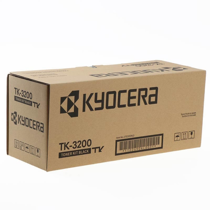 Kyocera Toner 1T02X90NL0 TK-3200 Svart i gruppen Datautstyr / Skrivere og tilbehør / Blekk og toner / Toner / Kyocera hos TP E-commerce Nordic AB (C34914)