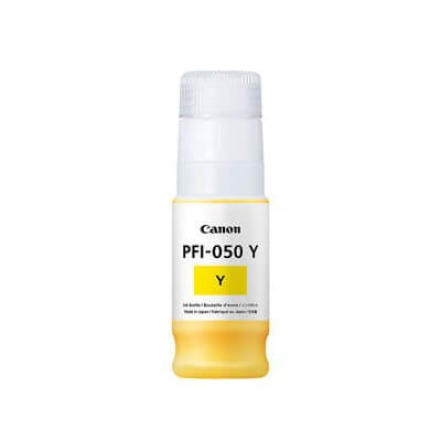 Canon Ink 5701C001 PFI-050 Yellow i gruppen Datautstyr / Skrivere og tilbehør / Blekk og toner / Blekkpatroner / Canon hos TP E-commerce Nordic AB (C35287)