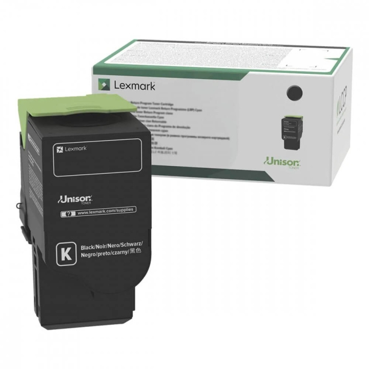 Lexmark Toner 78C20K0 Svart, Return i gruppen Datautstyr / Skrivere og tilbehør / Blekk og toner / Toner / Lexmark hos TP E-commerce Nordic AB (C36722)