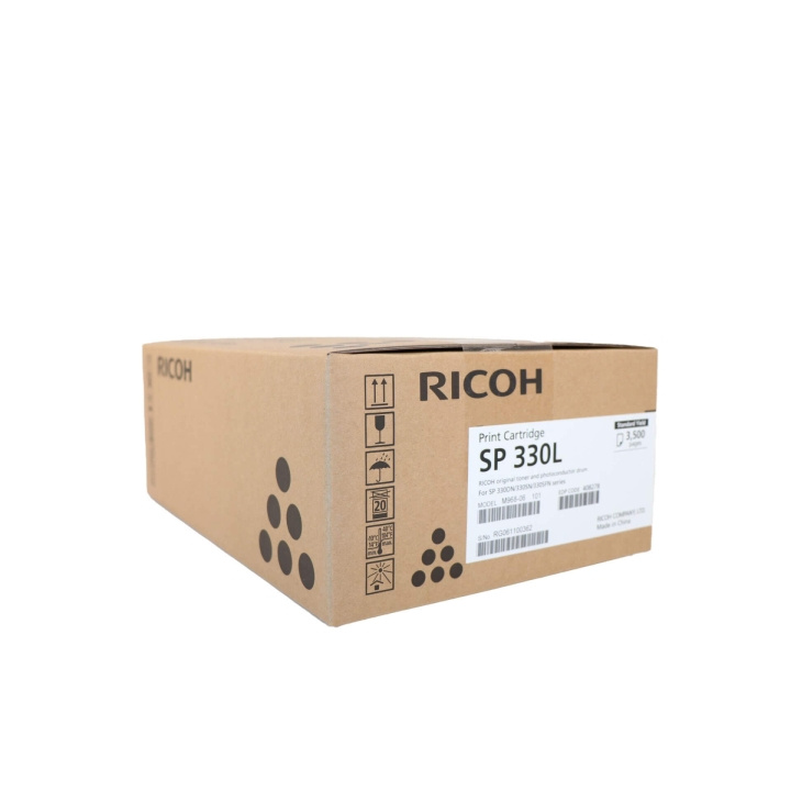 Ricoh Toner 408278 SP 330L Svart i gruppen Datautstyr / Skrivere og tilbehør / Blekk og toner / Toner / Ricoh hos TP E-commerce Nordic AB (C37101)