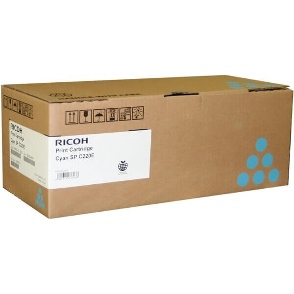 Ricoh Toner 408452 M C240 Cyan i gruppen Datautstyr / Skrivere og tilbehør / Blekk og toner / Toner / Ricoh hos TP E-commerce Nordic AB (C37132)