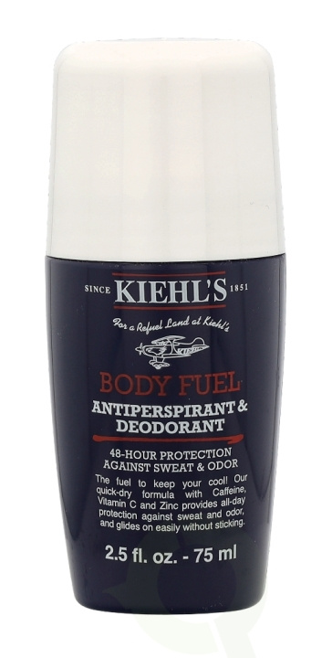 Kiehls Kiehl\'s Body Fuel Antiperspirant & Deodorant 75 ml i gruppen HELSE OG SKJØNNHET / Duft og parfyme / Deodorant / Deo for han hos TP E-commerce Nordic AB (C37855)