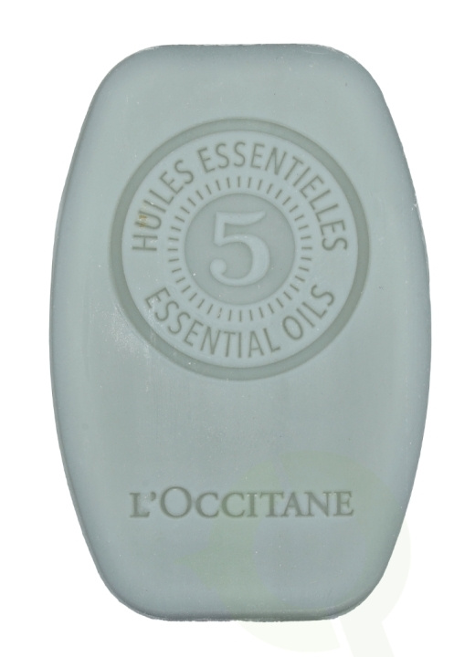 L\'Occitane 5 Ess. Oils Purifying Freshness Solid Shampoo 60 gr i gruppen HELSE OG SKJØNNHET / Hår & styling / Hårpleie / Sjampo hos TP E-commerce Nordic AB (C37917)