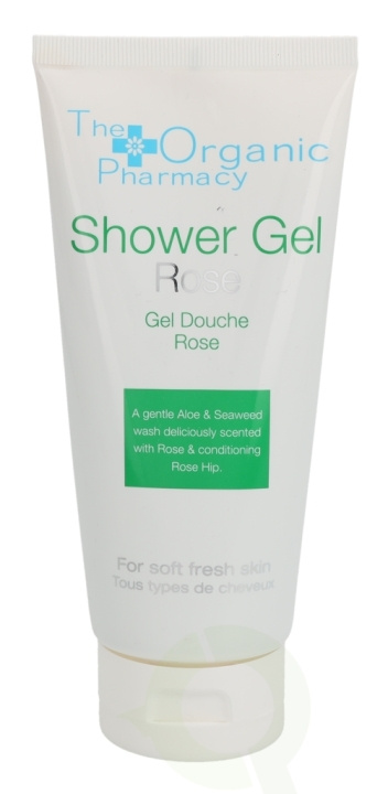 The Organic Pharmacy Rose Shower Gel 200 ml i gruppen HELSE OG SKJØNNHET / Hudpleie / Kroppspleie / Bad- og dusjkrem hos TP E-commerce Nordic AB (C37964)