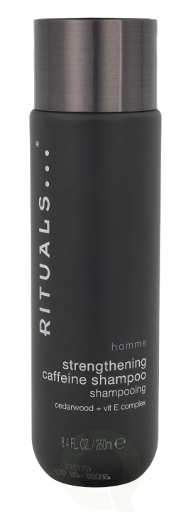 Rituals Homme Strengthening Caffeine Shampoo 250 ml i gruppen HELSE OG SKJØNNHET / Hår & styling / Hårpleie / Sjampo hos TP E-commerce Nordic AB (C38006)