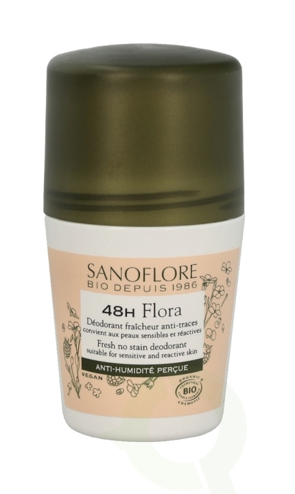 Sanoflore 48H Flora Deodorant 50 ml i gruppen HELSE OG SKJØNNHET / Duft og parfyme / Deodorant / Deo for henne hos TP E-commerce Nordic AB (C38015)