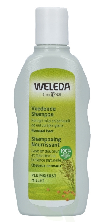 Weleda Millet Nourishing Shampoo 190 ml i gruppen HELSE OG SKJØNNHET / Hår & styling / Hårpleie / Sjampo hos TP E-commerce Nordic AB (C38066)