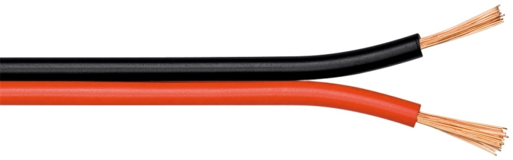 Goobay Högtalarkabel röd;svart CU 50 m rulle, tvärsnitt 2 x 0,5 mm² i gruppen Elektronikk / Kabler og adaptere / Høyttalerkabler hos TP E-commerce Nordic AB (C38803)