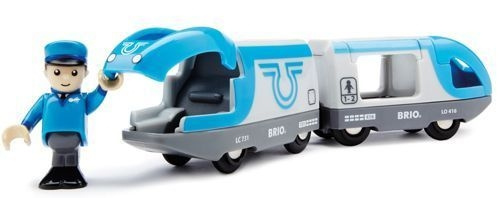 BRIO Railway 33506 - Passagerartåg batteridrivet i gruppen LEKER, BARN OG BABY / Leker / Byggeleker / Brio Tågbanor hos TP E-commerce Nordic AB (C40382)