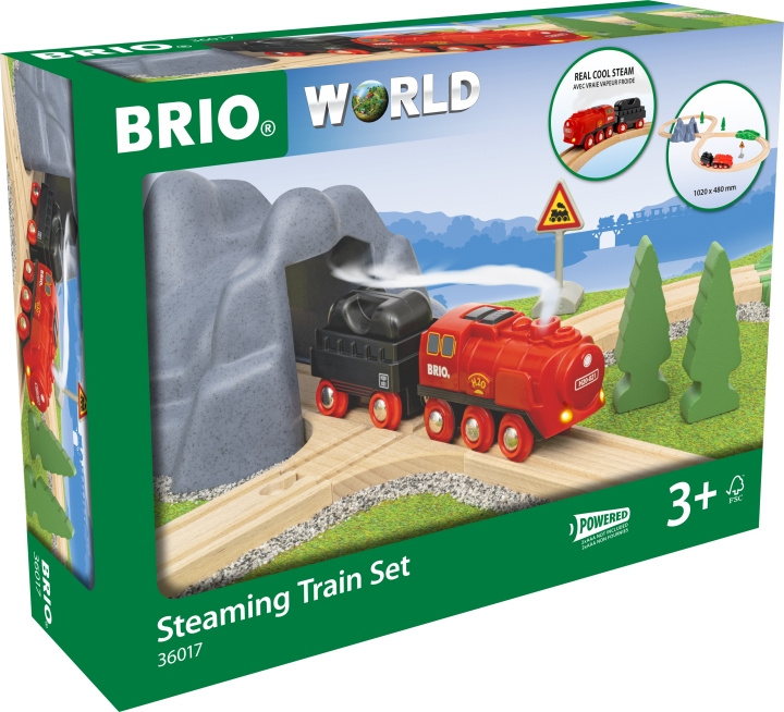 Brio Railway 36017 Damptogsett i gruppen LEKER, BARN OG BABY / Leker / Byggeleker / Brio Tågbanor hos TP E-commerce Nordic AB (C40431)