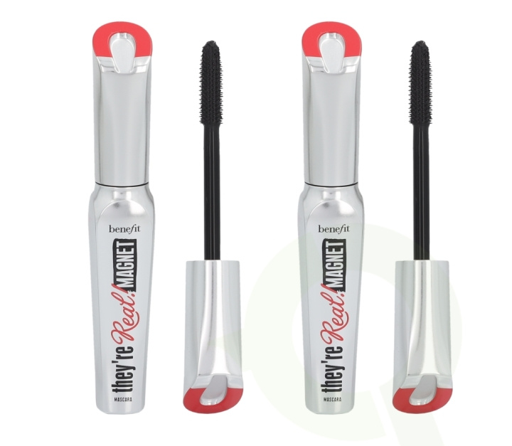 Benefit They\'re Real! Magnet Mascara Duo Set 18 gr 2x9gr - #1 Supercharged Black i gruppen HELSE OG SKJØNNHET / Makeup / Øyne og øyebryn / Mascara hos TP E-commerce Nordic AB (C40520)