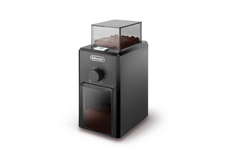 DeLonghi KG79 -kahvimylly, musta i gruppen HJEM, HUS OG HAGE / Husholdningsapparater / Kaffe og espresso / Kaffekverner hos TP E-commerce Nordic AB (C40837)