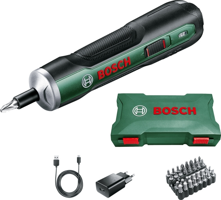 Bosch Power Tools Bosch PushDrive 3,6V/1,5Ah akkuruuvinväännin i gruppen HJEM, HUS OG HAGE / Verktøy / Skrutrekkere hos TP E-commerce Nordic AB (C40964)