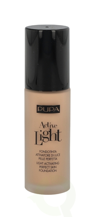 Pupa Milano Pupa Active Light Oil-Free Cream Foundation SPF10 30 ml #020 Nude i gruppen HELSE OG SKJØNNHET / Makeup / Makeup ansikt / Foundation hos TP E-commerce Nordic AB (C41757)