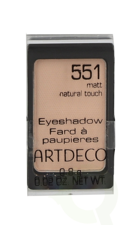 Artdeco Eyeshadow Matt 0.8 gr 551 Natural Touch i gruppen HELSE OG SKJØNNHET / Makeup / Øyne og øyebryn / Øyeskygger hos TP E-commerce Nordic AB (C42168)