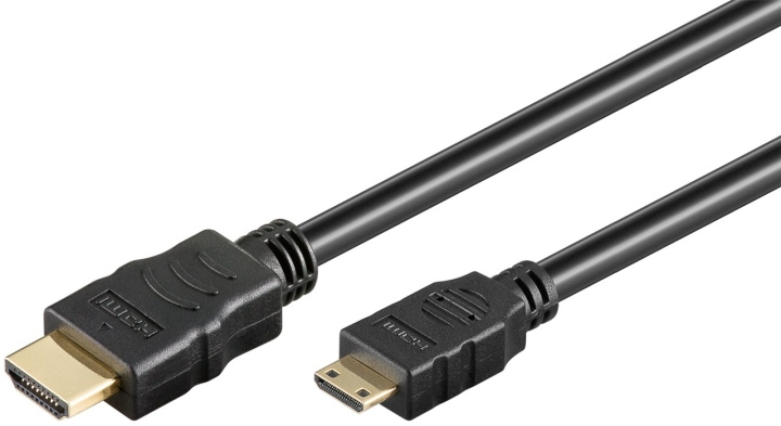 Goobay Höghastighets HDMI™-kabel med Ethernet (mini) HDMI™-kontakt (typ A) > HDMI™-minikontakt (typ C) i gruppen Elektronikk / Kabler og adaptere / HDMI / Kabler hos TP E-commerce Nordic AB (C42639)