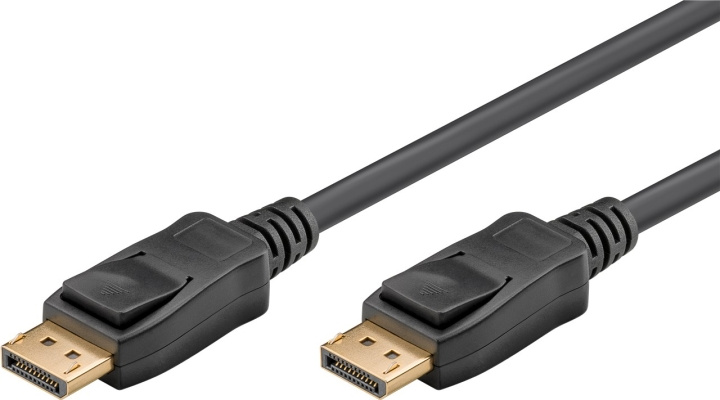 Goobay DisplayPort™-anslutningskabel 2.1, Displayport™ plugg > Displayport™ plugg i gruppen Datautstyr / Kabler og adaptere / DisplayPort / Kabler hos TP E-commerce Nordic AB (C43126)