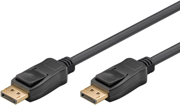 Goobay DisplayPort™-anslutningskabel 1.2 VESA, Guldpläterad Displayport™ plugg > Displayport™ plugg i gruppen Datautstyr / Kabler og adaptere / DisplayPort / Kabler hos TP E-commerce Nordic AB (C43179)