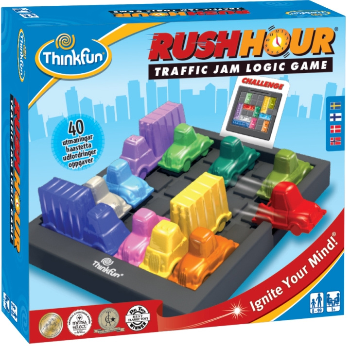 Think Fun Rush Hour brädspel i gruppen LEKER, BARN OG BABY / Leker / Brettspill / Familiespill hos TP E-commerce Nordic AB (C43821)