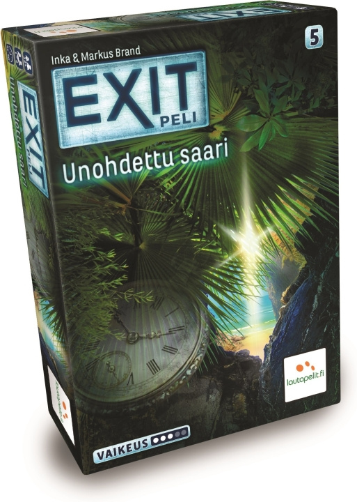 EXIT: The Forgotten Island escape room-spel i gruppen LEKER, BARN OG BABY / Spill / Brettspill hos TP E-commerce Nordic AB (C43859)