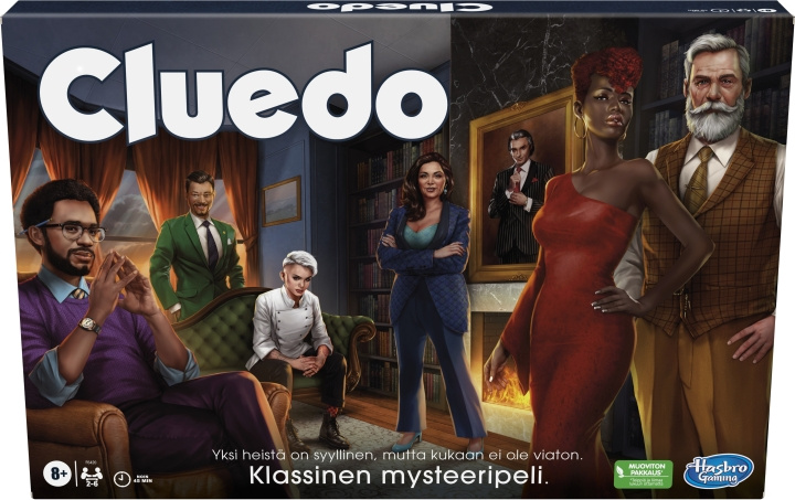 Hasbro Cluedo Classic brädspel, på finska i gruppen LEKER, BARN OG BABY / Spill / Brettspill hos TP E-commerce Nordic AB (C43892)