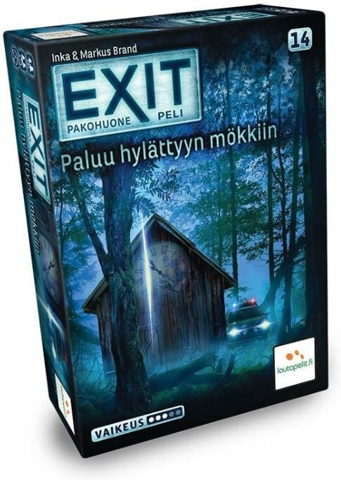 EXIT Återvänd till den övergivna stugan - escape room game, 2023 i gruppen LEKER, BARN OG BABY / Spill / Brettspill hos TP E-commerce Nordic AB (C43919)