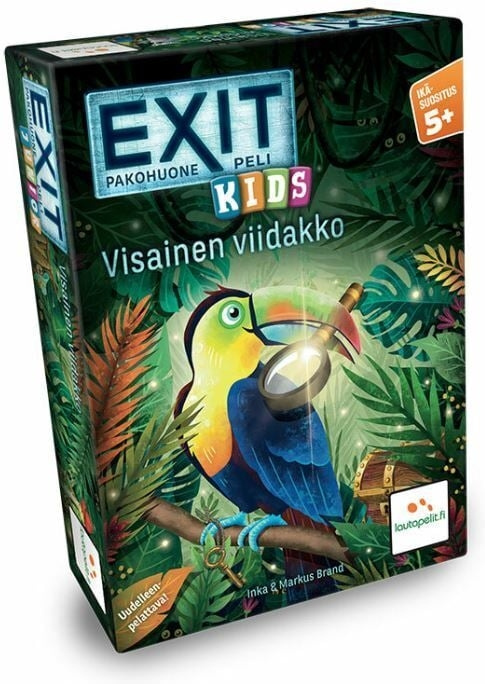 EXIT Kids Krångliga djungeln barnens flyktrumspel i gruppen LEKER, BARN OG BABY / Spill / Brettspill hos TP E-commerce Nordic AB (C43928)