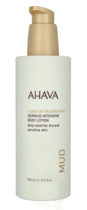 Ahava Deadsea Mud Dermud Intensive Body Lotion 250 ml Daily Relief For Dry And Sensitive Skin i gruppen HELSE OG SKJØNNHET / Hudpleie / Kroppspleie / Body lotion hos TP E-commerce Nordic AB (C44626)