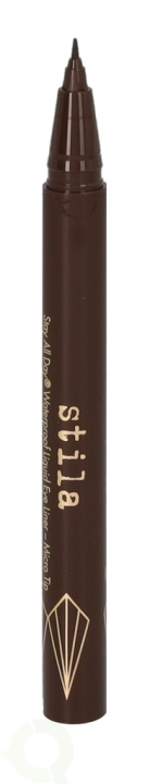 Stila Stay All Day Micro Tip Waterproof Liquid Eye Liner 0.5 ml Dark Brown i gruppen HELSE OG SKJØNNHET / Makeup / Øyne og øyebryn / Eyeliner/Kajal hos TP E-commerce Nordic AB (C44791)