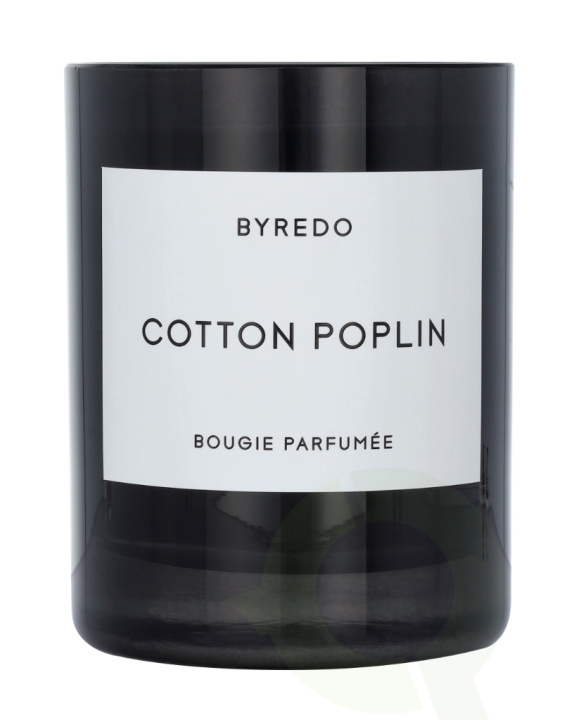 Byredo Candle 240 gr Cotton Poplin i gruppen HELSE OG SKJØNNHET / Duft og parfyme / Andre dufter / Duftlys hos TP E-commerce Nordic AB (C44837)