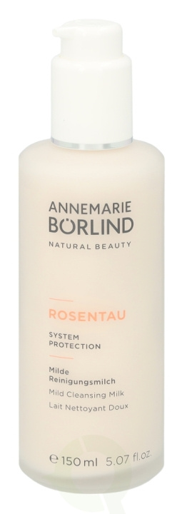 Annemarie Borlind Rose Dew Cleansing Milk 150 ml i gruppen HELSE OG SKJØNNHET / Hudpleie / Ansikt / Rengjøring hos TP E-commerce Nordic AB (C45774)