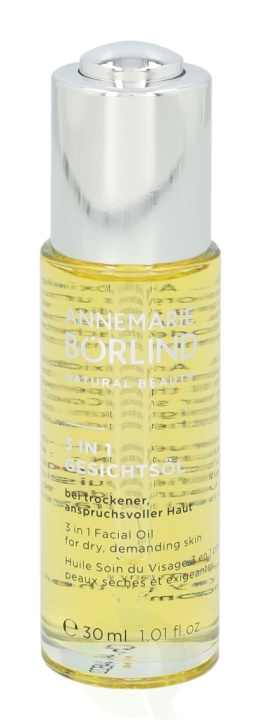 Annemarie Borlind 3 In 1 Facial Oil 30 ml For Dry, Demanding Skin i gruppen HELSE OG SKJØNNHET / Hudpleie / Ansikt / Ansiktsolje hos TP E-commerce Nordic AB (C45800)