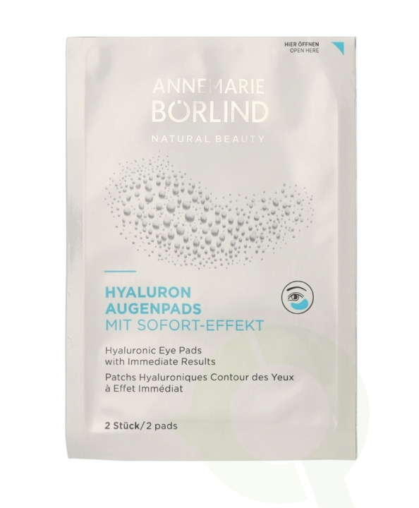 Annemarie Borlind Hyalluronic Eye Pads 14.88 gr 6x2 pcs i gruppen HELSE OG SKJØNNHET / Hudpleie / Ansikt / Øyne hos TP E-commerce Nordic AB (C45823)