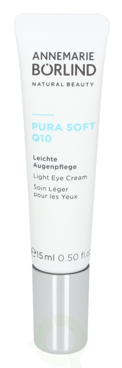 Annemarie Borlind Pura Soft Q10 Light Eye Cream 15 ml i gruppen HELSE OG SKJØNNHET / Hudpleie / Ansikt / Øyne hos TP E-commerce Nordic AB (C45824)