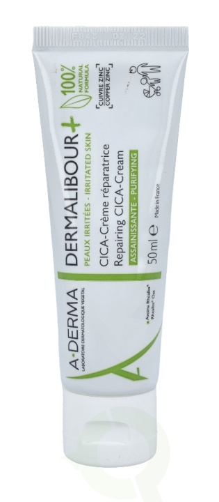 A-Derma Dermalibour+ Repairing Cica-Cream 50 ml i gruppen HELSE OG SKJØNNHET / Hudpleie / Ansikt / Ansiktskrem hos TP E-commerce Nordic AB (C45862)