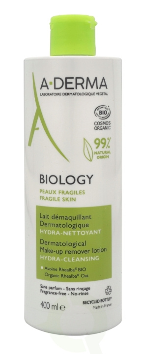 A-Derma Biology Dermatological Make-Up Remover Lotion 400 ml i gruppen HELSE OG SKJØNNHET / Makeup / Sminkefjerner hos TP E-commerce Nordic AB (C45875)