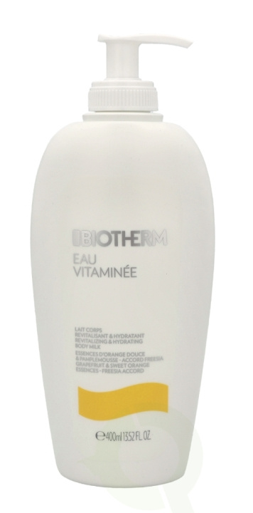 Biotherm Eau Vitaminee Perfumed Body Milk 400 ml Moisturizing - Smoothing - Refreshing i gruppen HELSE OG SKJØNNHET / Hudpleie / Kroppspleie / Body lotion hos TP E-commerce Nordic AB (C46142)